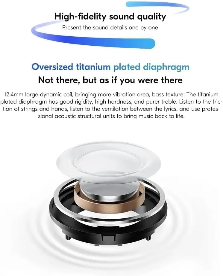 سماعات Redmi Buds 5 ، 46dB ANC ، عمر البطارية 40h ، سماعات بلوتوث 5.3 ، أسود - Image 4