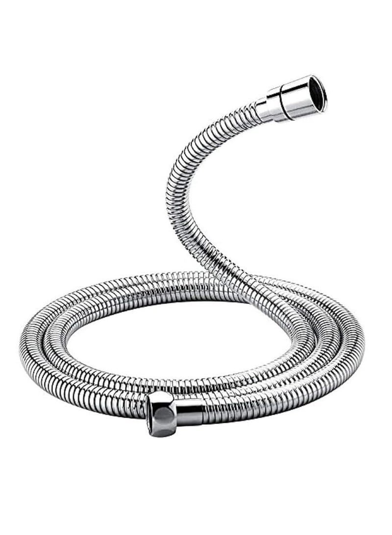 خرطوم دش عالمي من جريفيما، أنبوب مرن من الفولاذ المقاوم للصدأ بطول 1.80 متر G851-18، لون فضي - Image 1