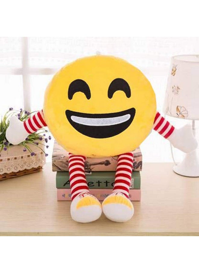 CLICK4DEAL - CLICK4DEAL Emoji Pillow Cushion Soft Toys Stuffed Plush (Emoji Pillow, Kissing Emoji) - Image 1