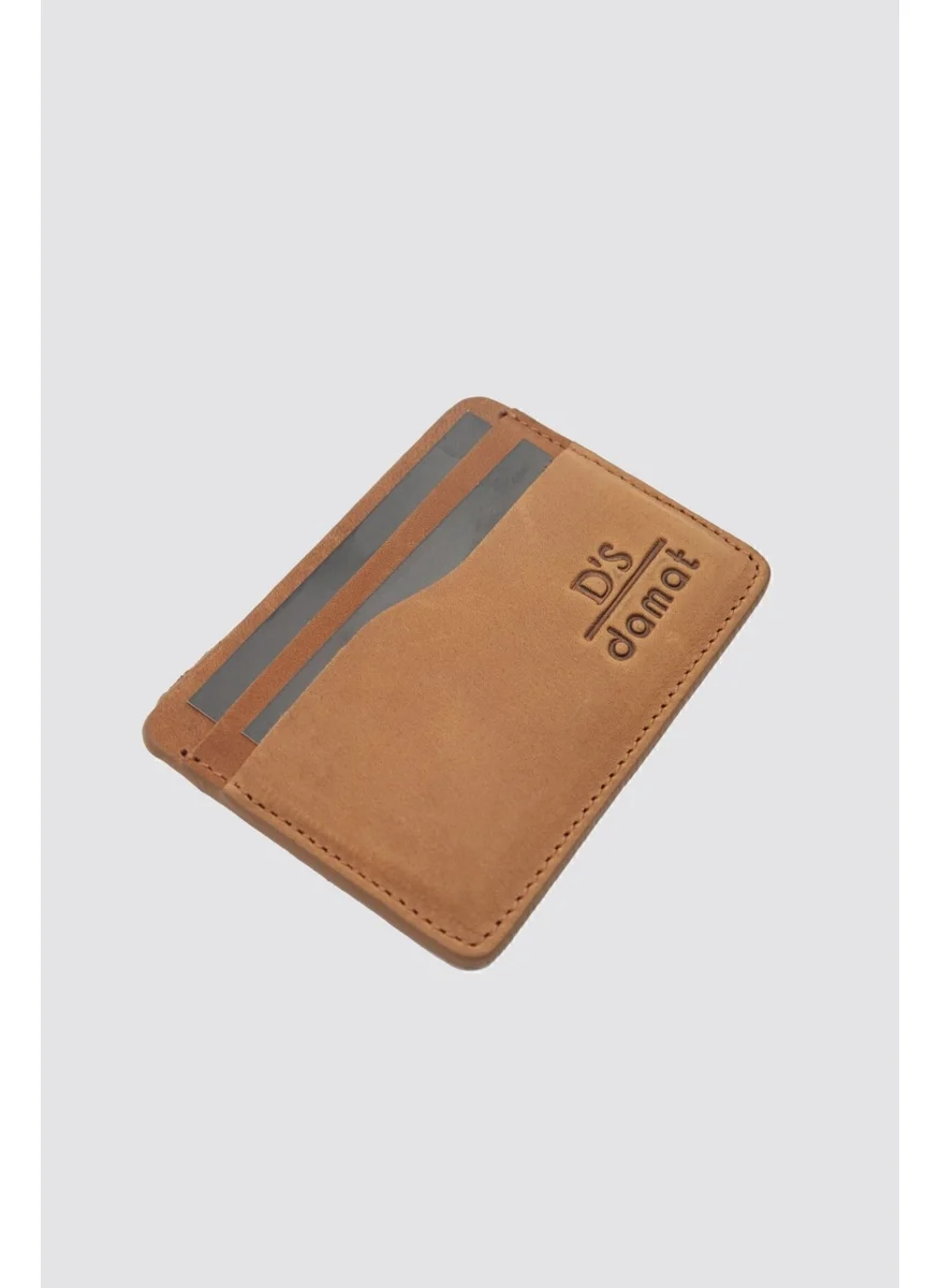 دي أس دامات Tan Leather Wallet 8HC591ORTKR04
