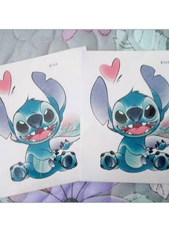 Generic Cartoon Lilo and Stitch Waterproof and Long-lasting Painted Tattoo Sticker  - Image 4