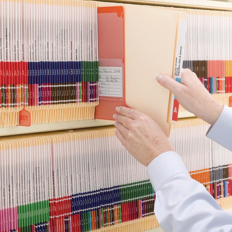 Smead End Tab File Pocket, Shelf-MasterÂ® Reinforced Straight-Cut Tab, 1 Pocket, Letter Size, Manila, 50 per Box (24115) - Image 5