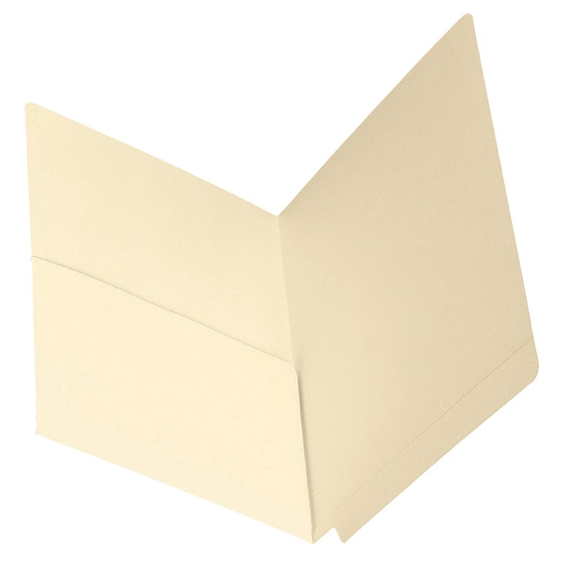 Smead End Tab File Pocket, Shelf-MasterÂ® Reinforced Straight-Cut Tab, 1 Pocket, Letter Size, Manila, 50 per Box (24115) - Image 1