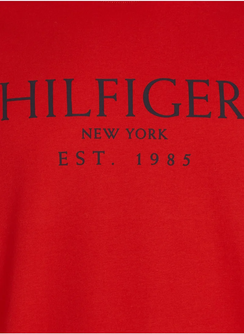 TOMMY HILFIGER Logo Crew Neck T-Shirt