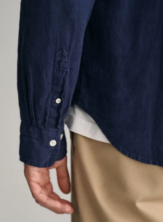 GANT Gant Regular Fit Garment-Dyed Linen Shirt