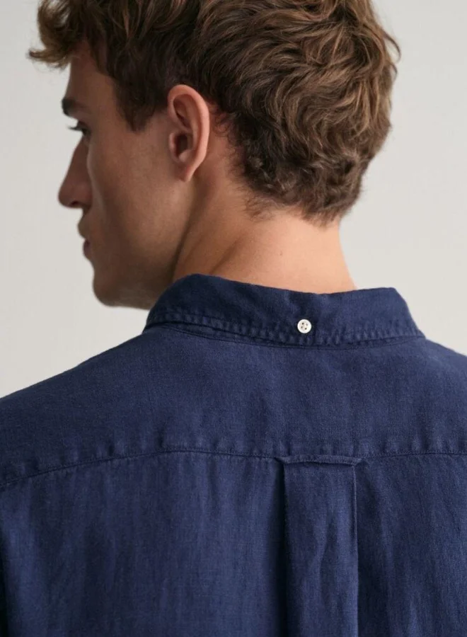GANT Gant Regular Fit Garment-Dyed Linen Shirt