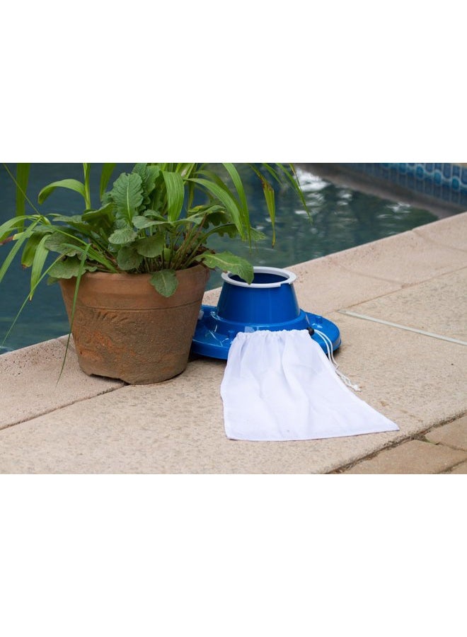 Poolmaster 28300 Big Sucker Manual Swimming Pool Leaf Vacuum Head, Blue - Image 2