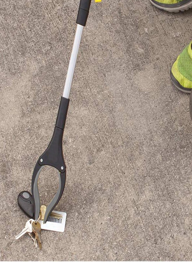 YSYONM Grabber Reacher Tool 32" Grabbers for Seniors with Magnet Foldable Reacher Grabber Pickup Tool for Trash Pick Up, Nabber, Litter Picker, Arm Extension Grey - Image 5