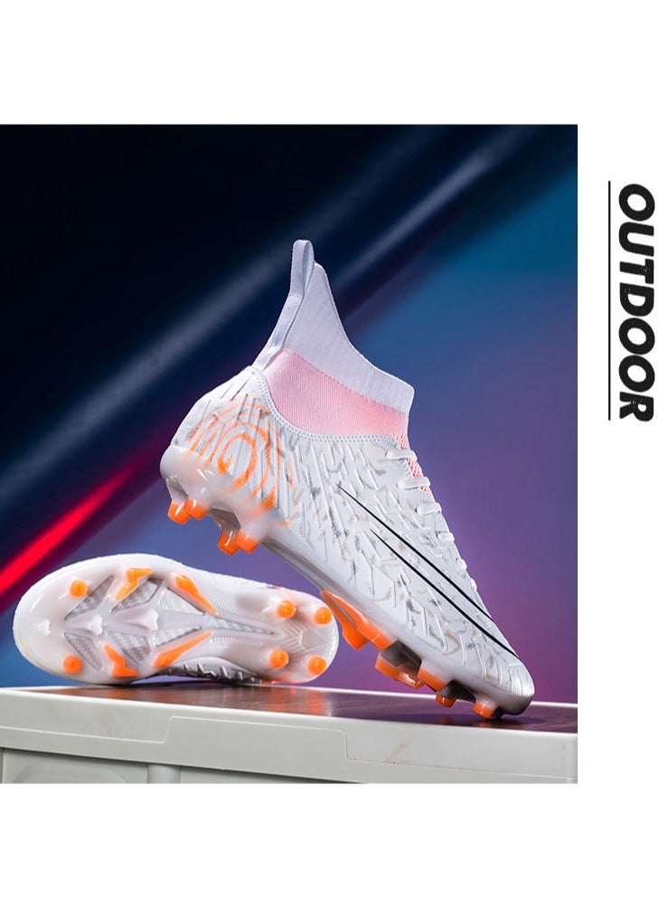 SKT Shiketro Men's soccer cleats for outdoor indoor professional youth boys soccer cleats unisex soccer cleats. - Image 2
