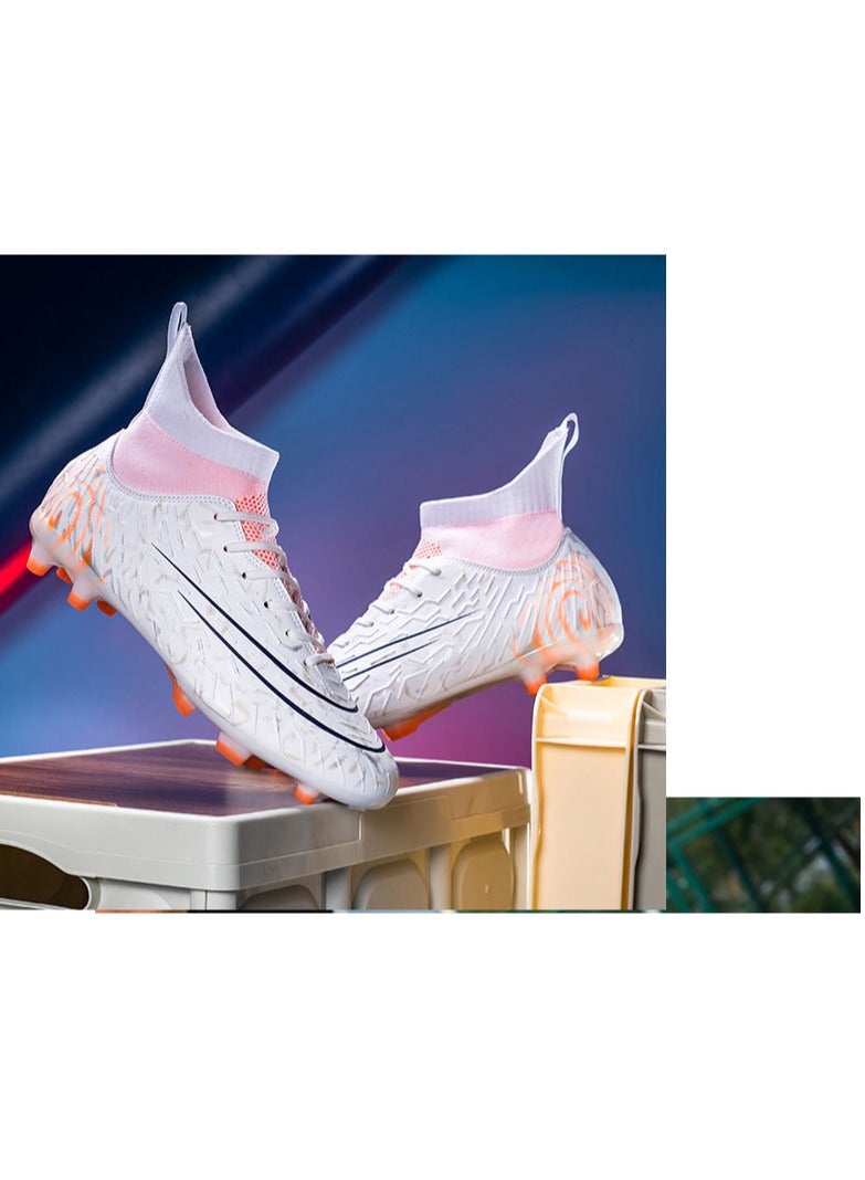 SKT Shiketro Men's soccer cleats for outdoor indoor professional youth boys soccer cleats unisex soccer cleats. - Image 3