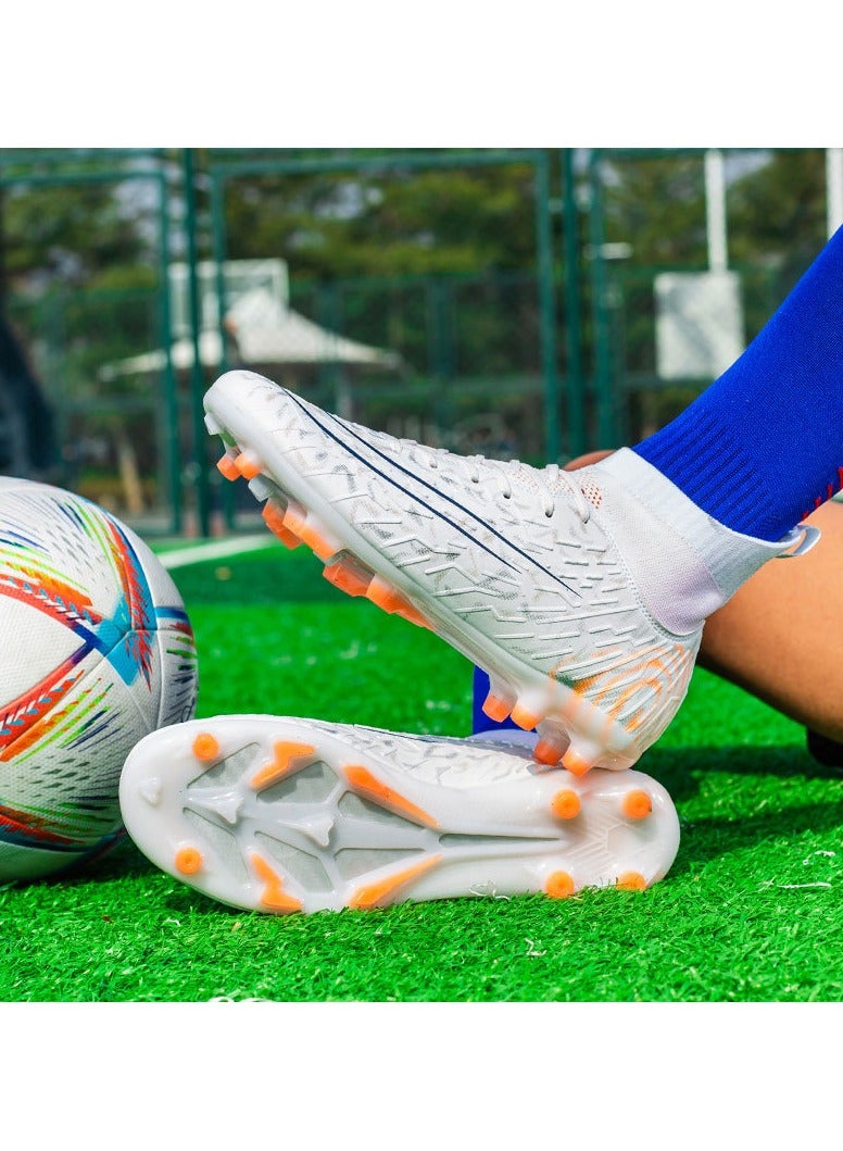 SKT Shiketro Men's soccer cleats for outdoor indoor professional youth boys soccer cleats unisex soccer cleats. - Image 5