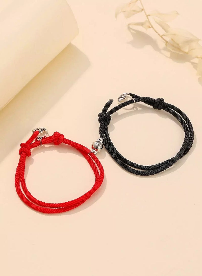 2pcs Knot Couple Bracelet 