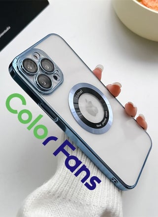 Blue/Transparent