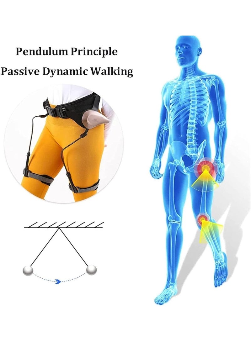 FIPKA Bionic Body Power Walking Aid, Leg Lift and Climbing Support, Exoskeleton for Walking, Bionic Exoskeleton Legs, No Power Source Is More Efficientfor Senior, Limited Mobility, Stroke, Hemiplegia - Image 5