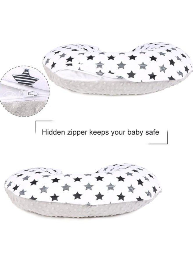 Moro Moro C-Shape Nursing & Maternity Pillow – Soft, Breathable Support for Breastfeeding & Pregnancy  - Image 3