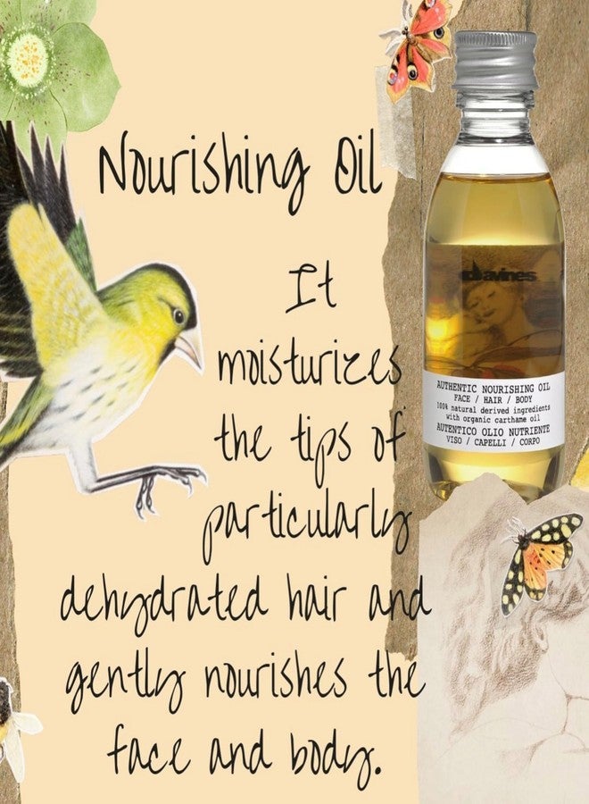 Davines Authentic Nourishing Oil, 4.73 Fl Oz (Pack of 1) - Image 3