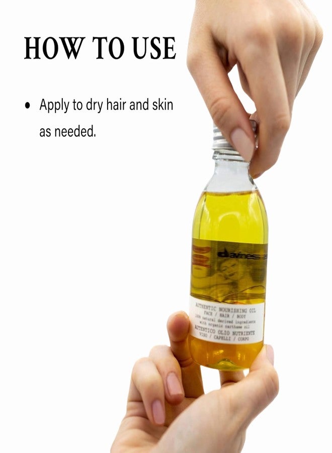 Davines Authentic Nourishing Oil, 4.73 Fl Oz (Pack of 1) - Image 4