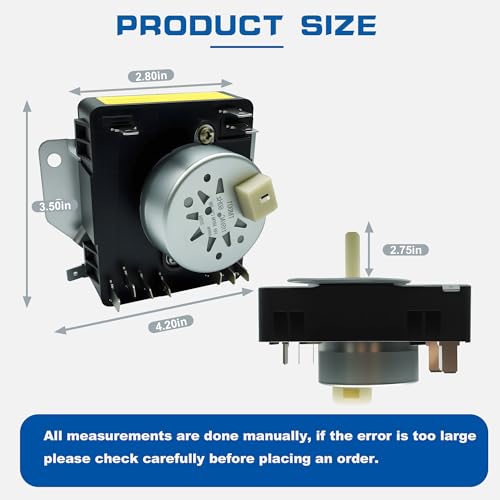 Pschimit.W W10185981 Dryer Timer Compatible with Whirlpool, Maytag Dryer Timer Control Replacement for AP6016540, 1481704, PS11749830 - Image 5
