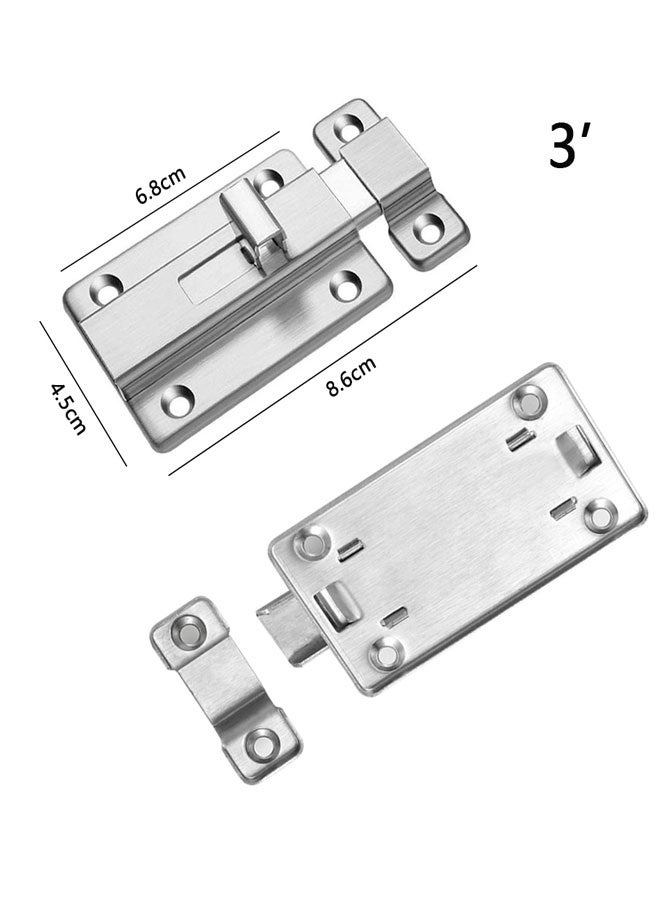 وهاواي 3 بوصة الفولاذ المقاوم للصدأ باب قفل - Image 2