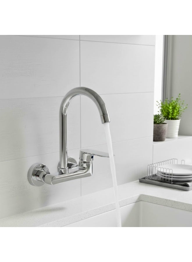 Economic 2 holes sink Mixer Tap wall mounted kitchen faucet, brass tap faucets kitchen - Image 4