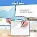 MANNIDOO PeelandStick Baseplates 10 Packs 10 x 10 Classic Adhesive Building Base Plates for Walls and Tables Compatible with All Major Brands Light Grey - Image 4