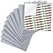 MANNIDOO PeelandStick Baseplates 10 Packs 10 x 10 Classic Adhesive Building Base Plates for Walls and Tables Compatible with All Major Brands Light Grey - Image 2