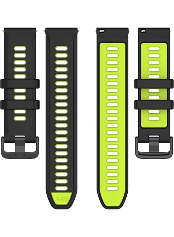 مناسبة لـ Garmin Forerunner 265S 255S Watch Bands ، 18mm الإفراج السريع حلقات استبدال السيليكون الدائمة أسرات الأسار مناسبة لـ Garmin Vivoactive 4S / Vivomove 3S / Venu 2S - Image 5