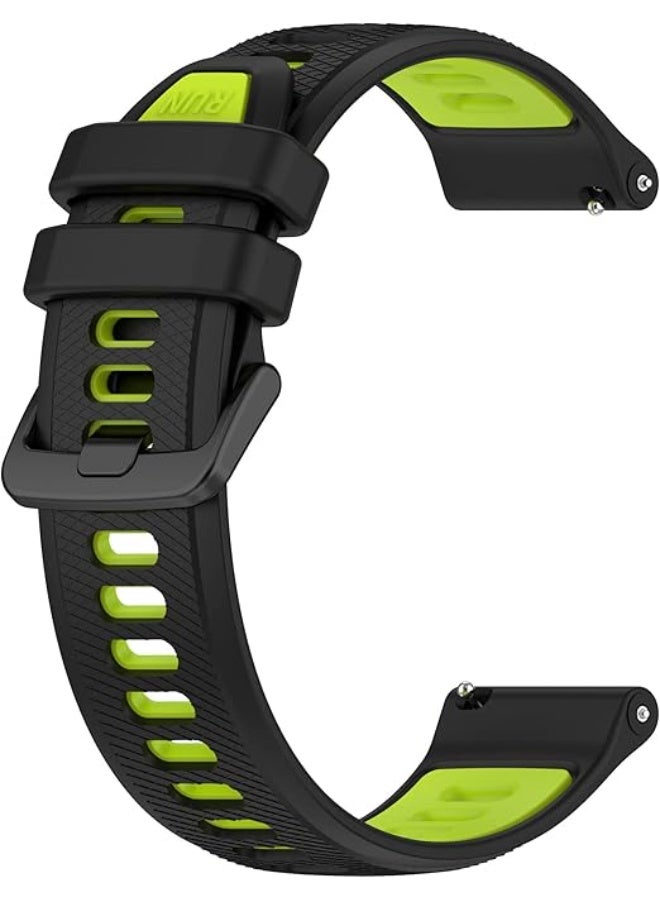 مناسبة لـ Garmin Forerunner 265S 255S Watch Bands ، 18mm الإفراج السريع حلقات استبدال السيليكون الدائمة أسرات الأسار مناسبة لـ Garmin Vivoactive 4S / Vivomove 3S / Venu 2S - Image 3
