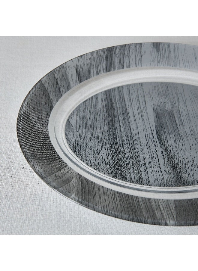 Home Box Luminarc Temp Direct Wood Print Oval Plate 35 x 2.45 x 25.7 cm - Image 4