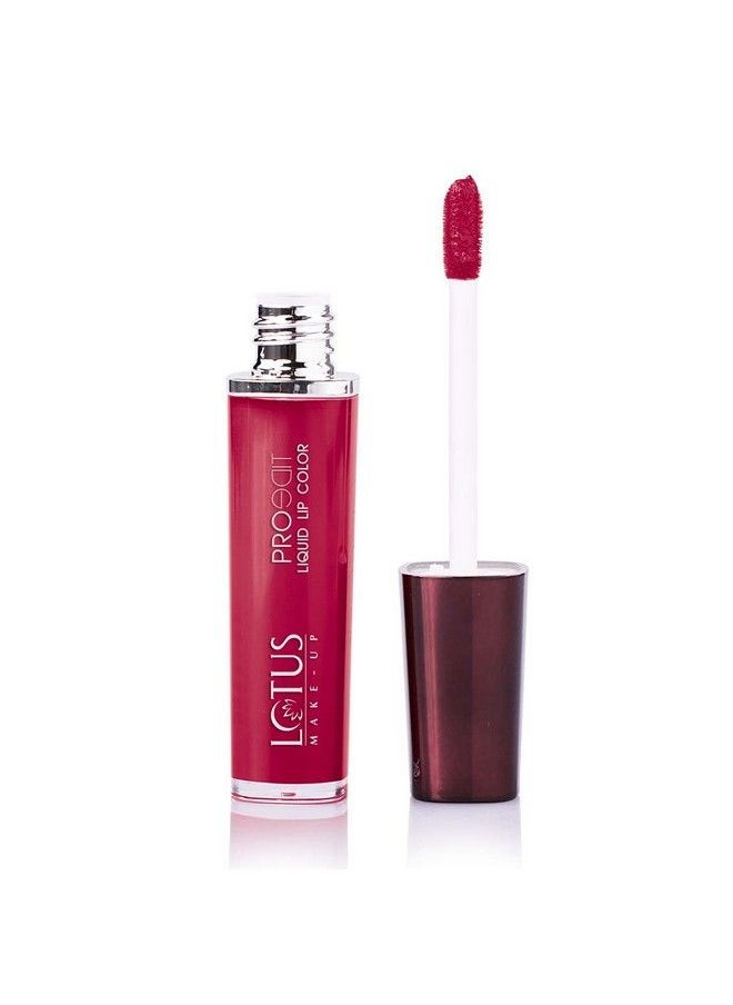 Lotus Makeup Lotus Makeup Proedit Liquid Matte Lip Color Rose Rebel  - Image 3