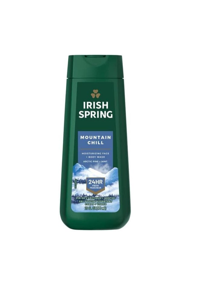 أيريش سبرينج غسول الجسم ماونتن تشيل، 20 أونصة، 591 مل - Image 1