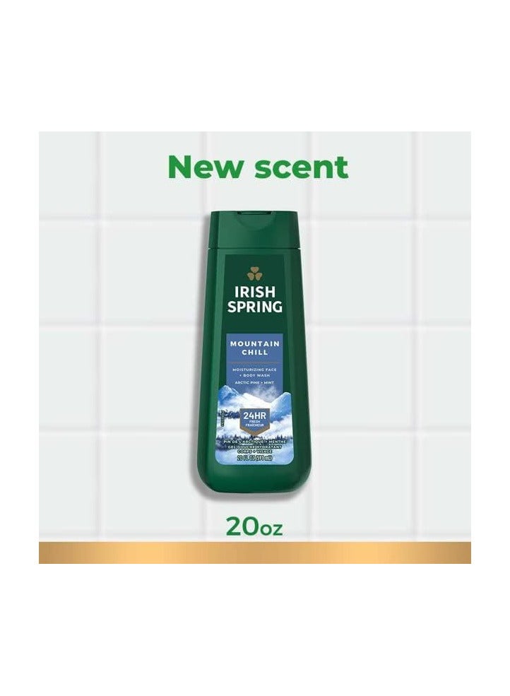 أيريش سبرينج غسول الجسم ماونتن تشيل، 20 أونصة، 591 مل - Image 3