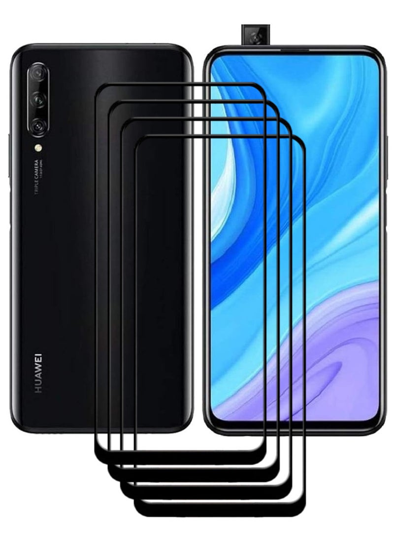 ACLIX 4 Pieces Antistatic ESD Dustproof Premium Quality High Definition Tempered Glass Screen Protector Designed For Huawei Y9s - Image 1