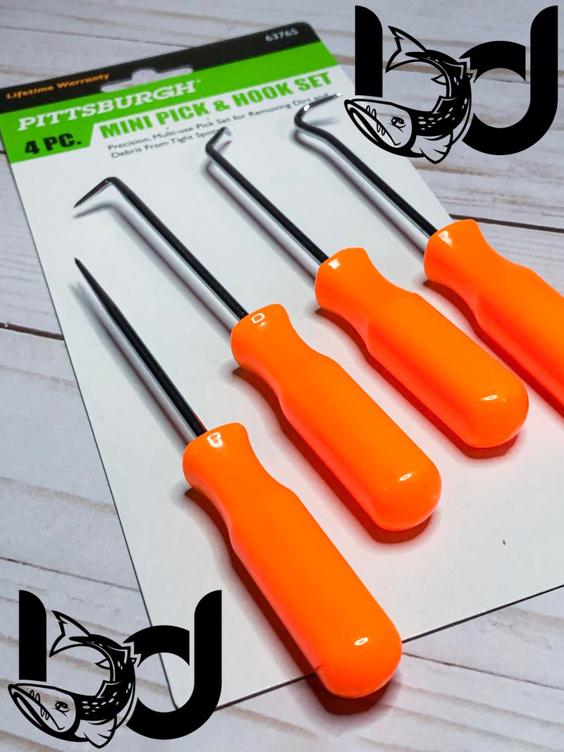 Pittsburgh 4 PC PICK AND HOOK SET - Image 4