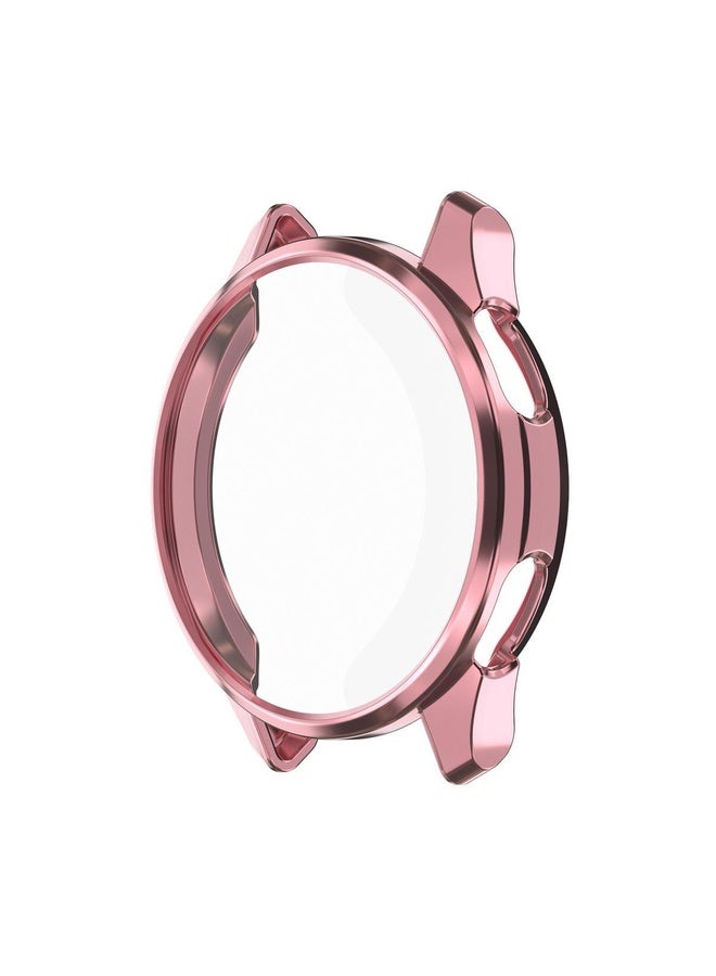 BURAQ For Garmin Approach S50 Electroplated TPU Full Coverage Watch Protective Case(Rose Pink) - Image 3