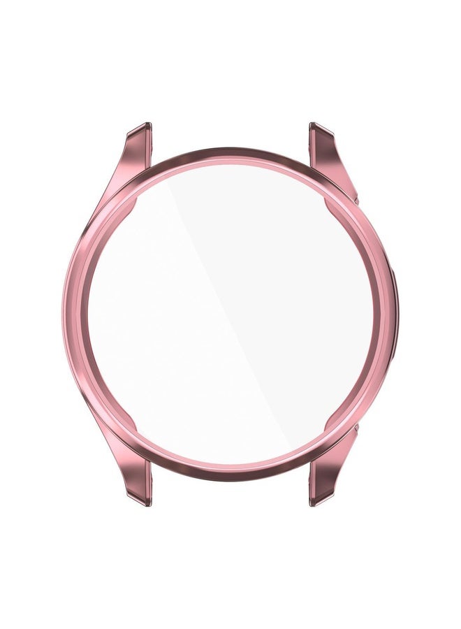 BURAQ For Garmin Approach S50 Electroplated TPU Full Coverage Watch Protective Case(Rose Pink) - Image 5
