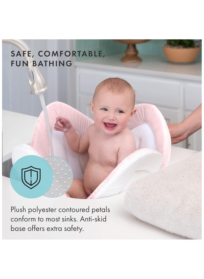 The Lotus shape Washable Soft Baby Bath Pad  for Newborn Infants to Toddler 0 to 6 Months and Up  - Image 3
