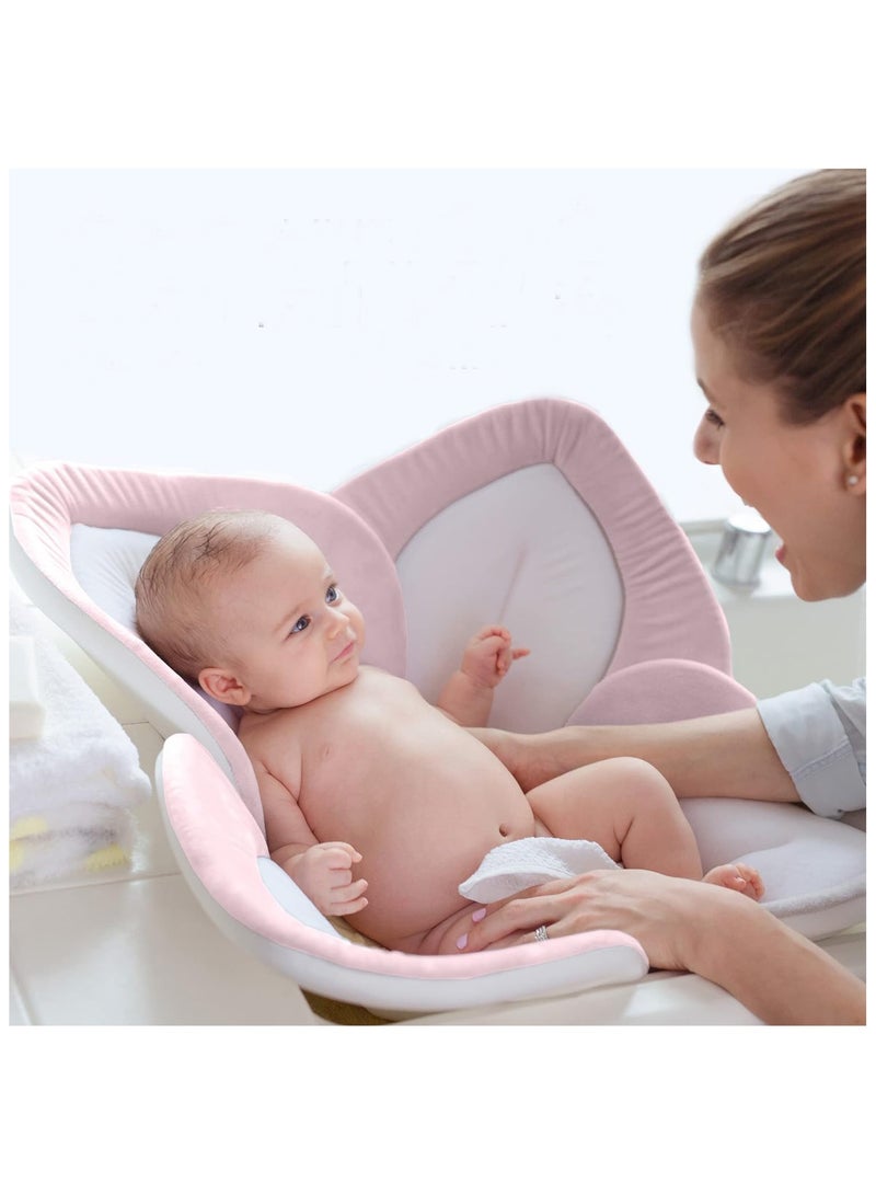The Lotus shape Washable Soft Baby Bath Pad  for Newborn Infants to Toddler 0 to 6 Months and Up  - Image 4
