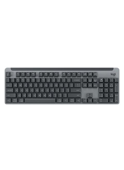 Logitech K865 104 Keys Wireless Bluetooth Mechanical Keyboard, Red Shaft (Black)