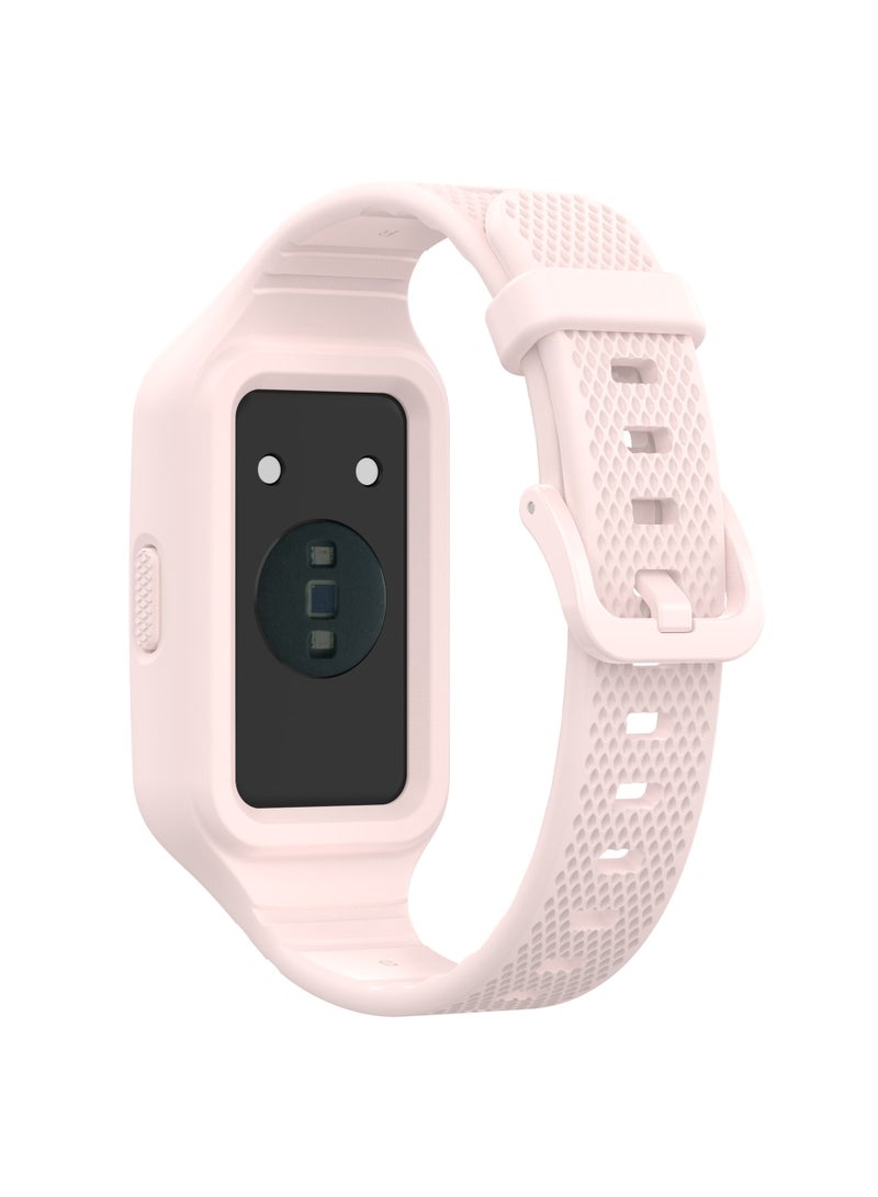 Straps Replacement for Huawei Band 10/9/8/7/6/6 Pro,Honor Band 10/9/8/7/6 Soft Tpu Band for Men,Women,Pink - Image 3