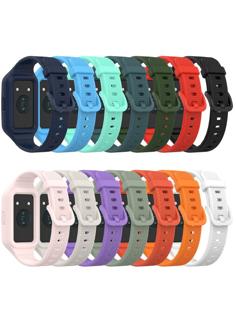 Straps Replacement for Huawei Band 10/9/8/7/6/6 Pro,Honor Band 10/9/8/7/6 Soft Tpu Band for Men,Women,Pink - Image 5