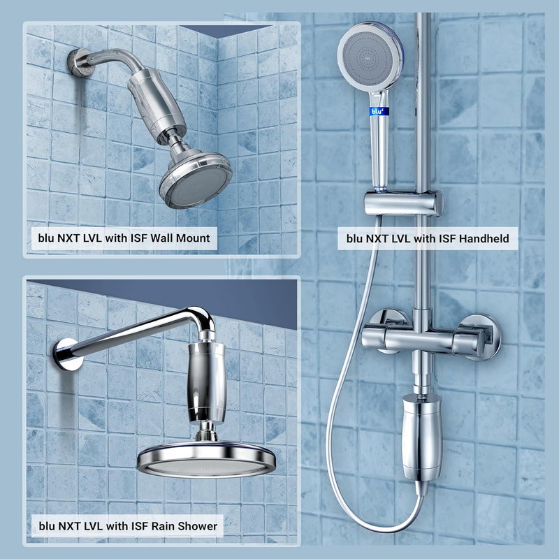 blu NXT LVL Shower Softener & Filter – Softens shower water for smoother skin & hair. Works with all standard showers or pairs with the blu Ionic Shower Filter for enhanced softness, 2-Year Warranty - Image 5