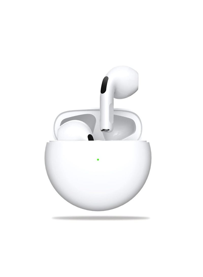 تي دابليو إس سماعات Pro 6 اللاسلكية الحقيقية بتقنية البلوتوث 5.0 – صوت عالي الجودة وتصميم مريح - Image 1