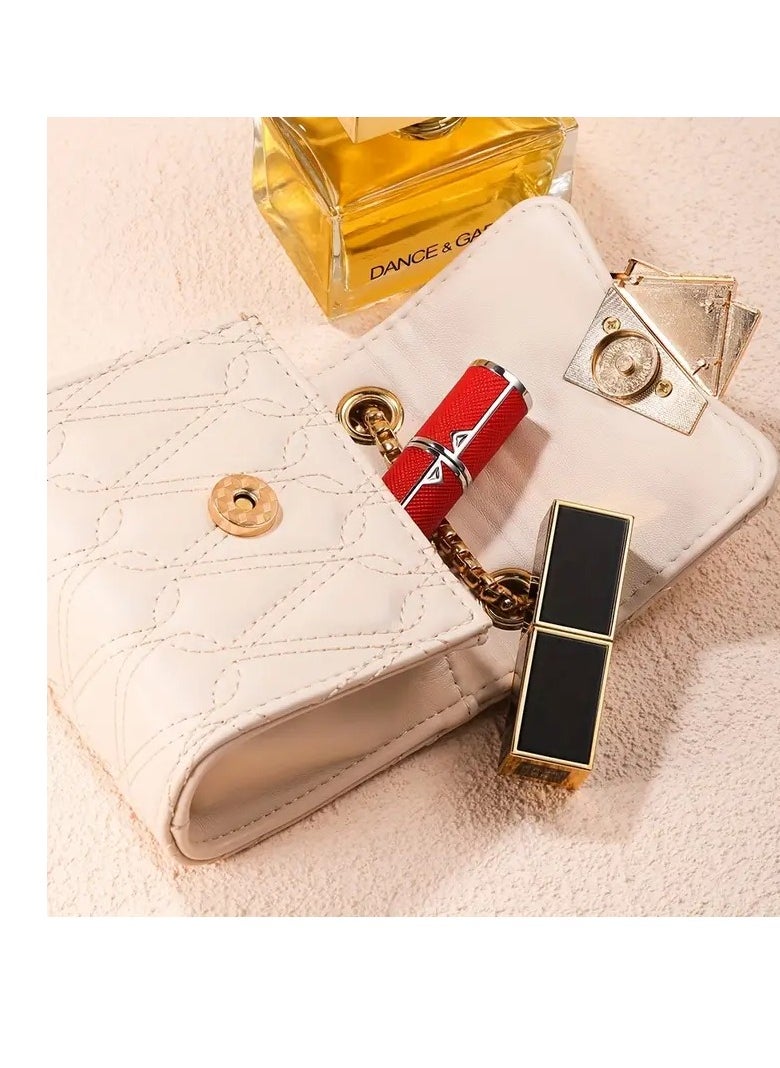 Mini Perfume Box Refillable Portable Glitter with Perfume Pump Travel Atomizer of Cosmetics and Cosmetics Empty Atomizer