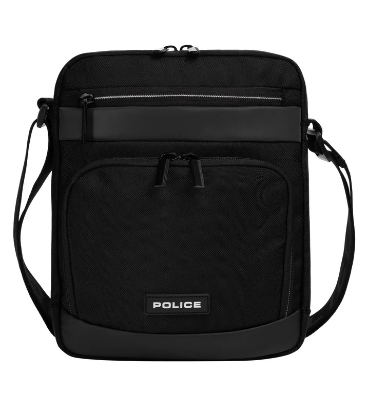 بوليس Police Men's Niel Messenger Body Bag - Black