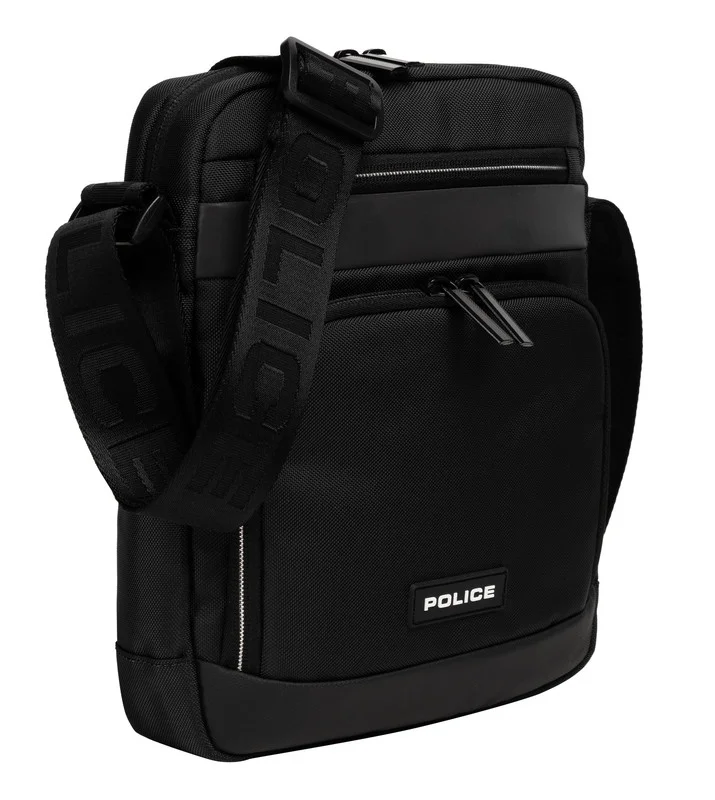 بوليس Police Men's Niel Messenger Body Bag - Black