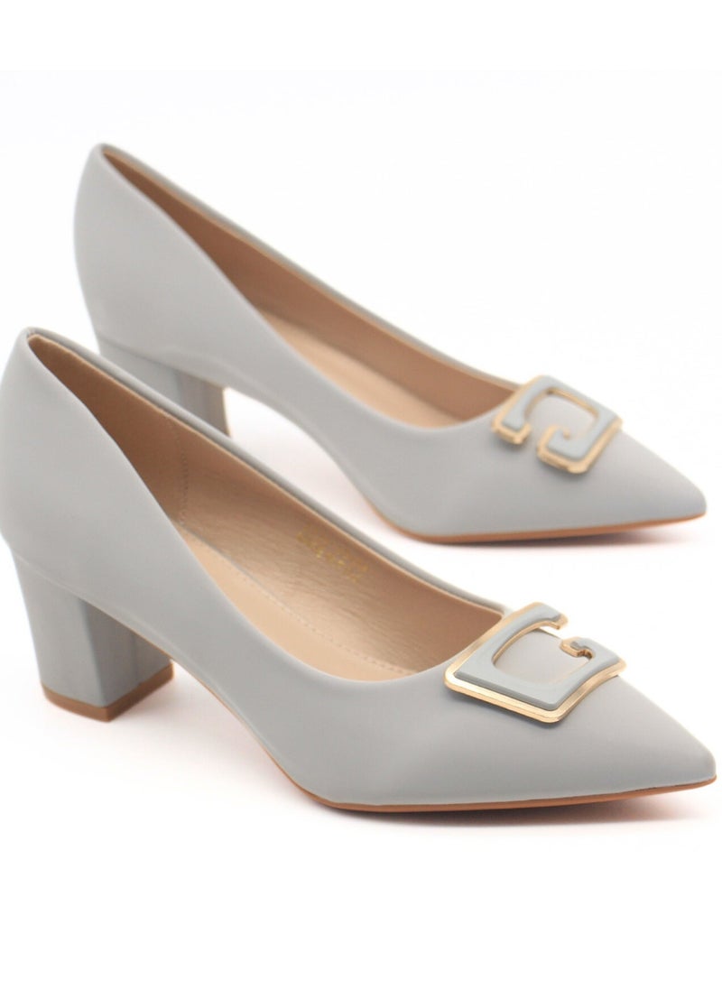 SD.Felano - Women High Heels Pumps Shoes | Closed Pointed Toe, Comfortable, Casual Slip-On Heels for Girls & Ladies | Lightweight Women's Fashion Shoes for Work, Bride Wedding Dress Platform Heels Shoes - Image 1