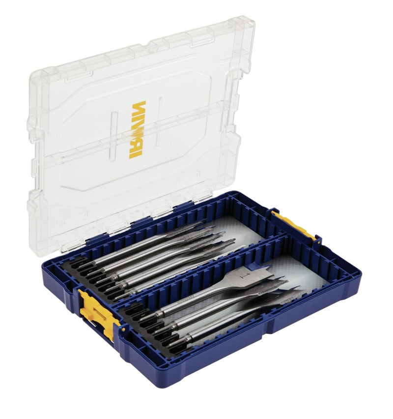 Irwin Tools IRWIN Speedbor Max Drill Bit Set, 8-Piece (IWAX128PC) - Image 2