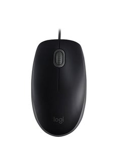 Generic Logitech M110 1000DPI Wired Mouse USB Silent Mouse (Black) KSA ...
