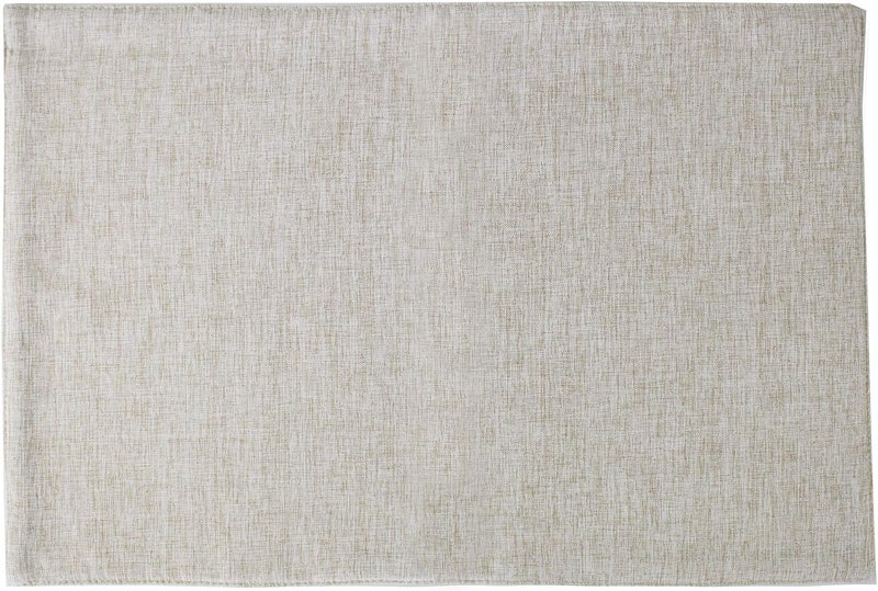 Fennco Styles Fennco Styles Classic Woven Textile Decorative 12 x 18 Inch Table Placemats Set of 4  Natural Table Place Mats for Family Dinner Banquets Special Events and Home Dcor  - Image 3